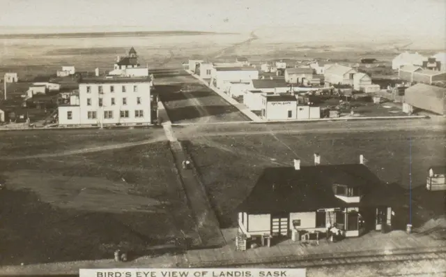 Bird's eye view of Landis